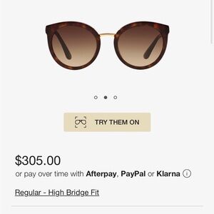 Dolce & Gabbana Havana Sunglasses